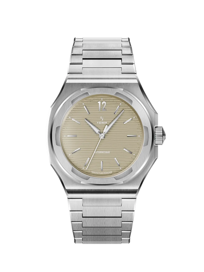 Yema Wristmaster Slim CMM.20 beige — vue de face