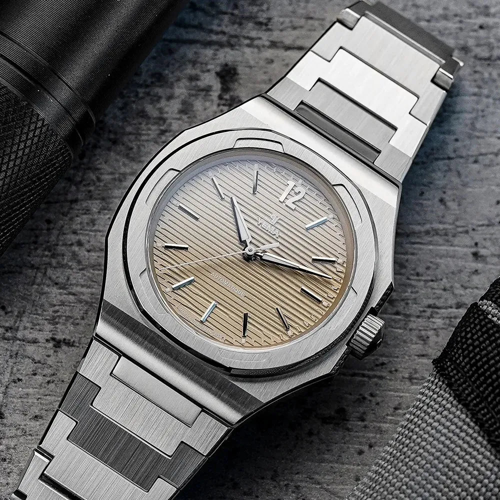 Yema Wristmaster Slim CMM.20 beige — vue de présentation
