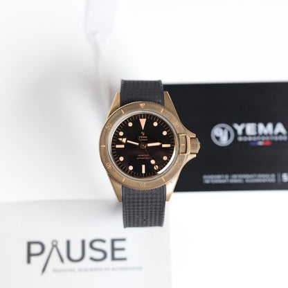 MONTRE YEMA : SUPERMAN BRONZE CMM.10 NOIR